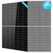Product image for SungoldPower 450 Watt Monocrystalline PERC Solar Panel x 20