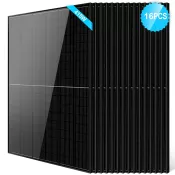 Product image for SungoldPower 415 Watt Black PERC Monocrystalline Solar Panel x 16