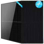 Product image for SungoldPower 415 Watt Black PERC Monocrystalline Solar Panel x 20