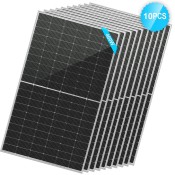 Product image for Sungold 460 Watt Bifacial PERC Solar Panel-10x