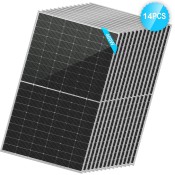 Product image for Sungold 460 Watt Bifacial PERC Solar Panel-14x