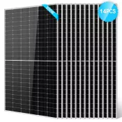 Product image for Sungold 550 Watt Monocrystalline PERC Solar Panel x 14
